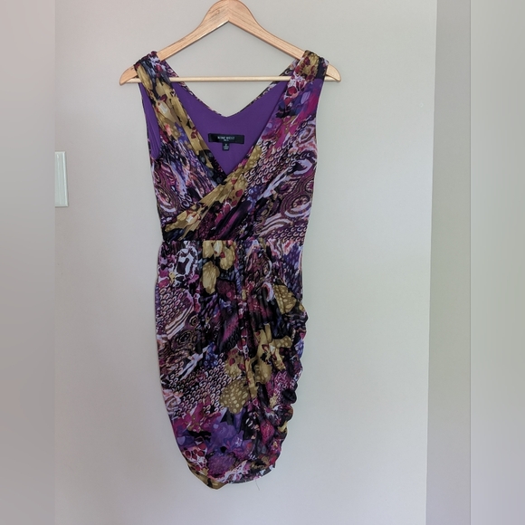 Nine West Purple Bodycon Mini Dress - Picture 1 of 3
